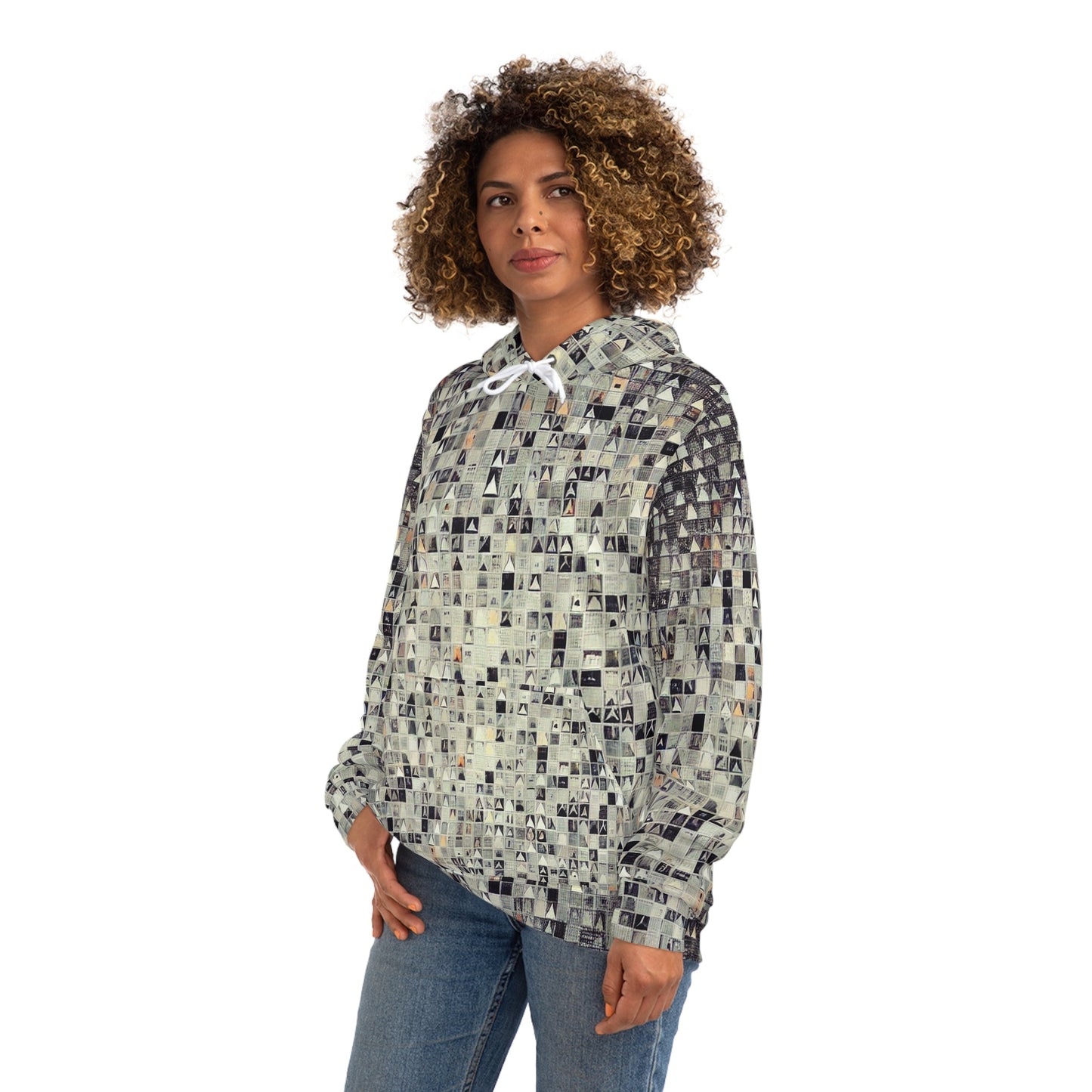 Pixel Disruption Hoodie — Anti-Surveillance Streetwear