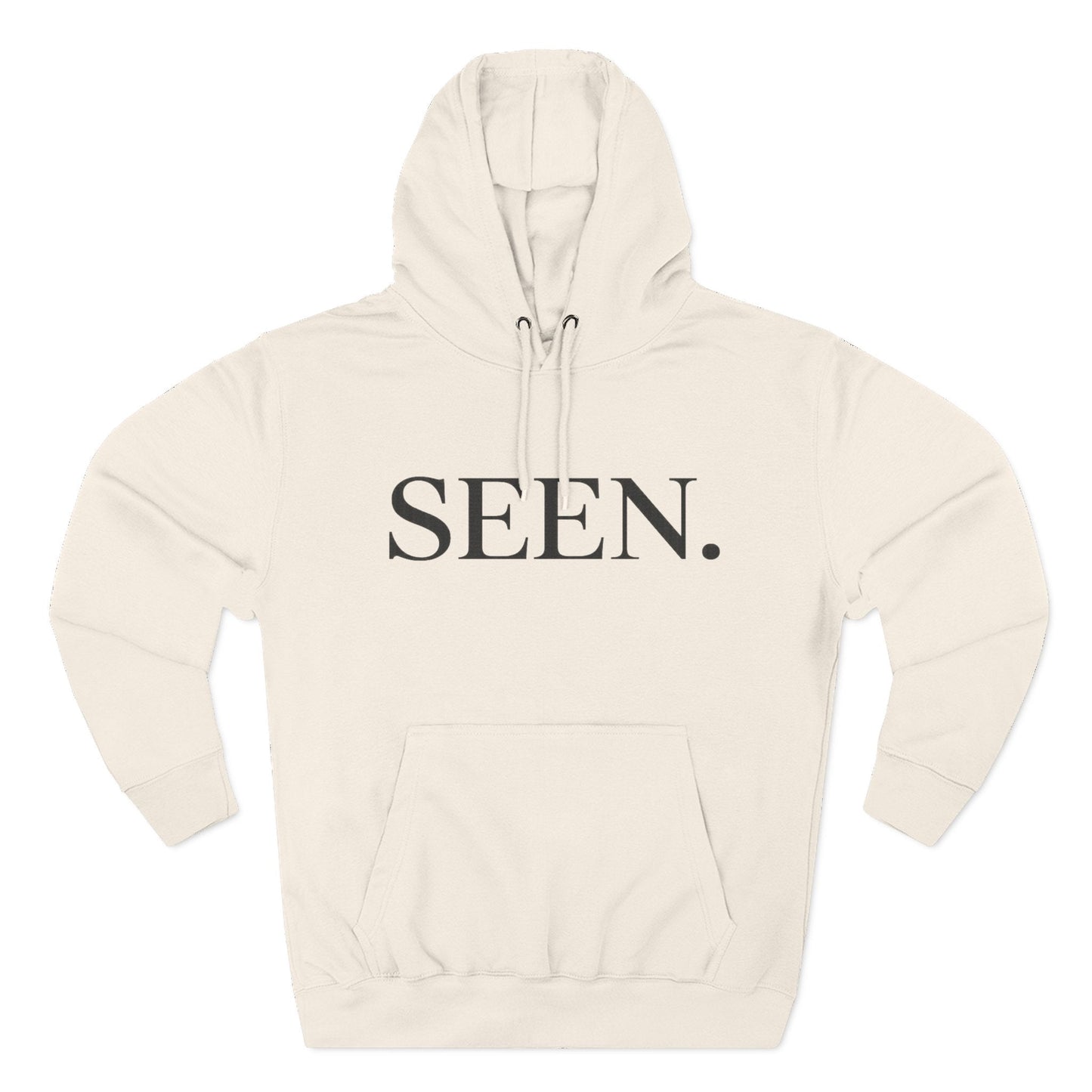 SEEN. Hoodie — Black Ink Edition