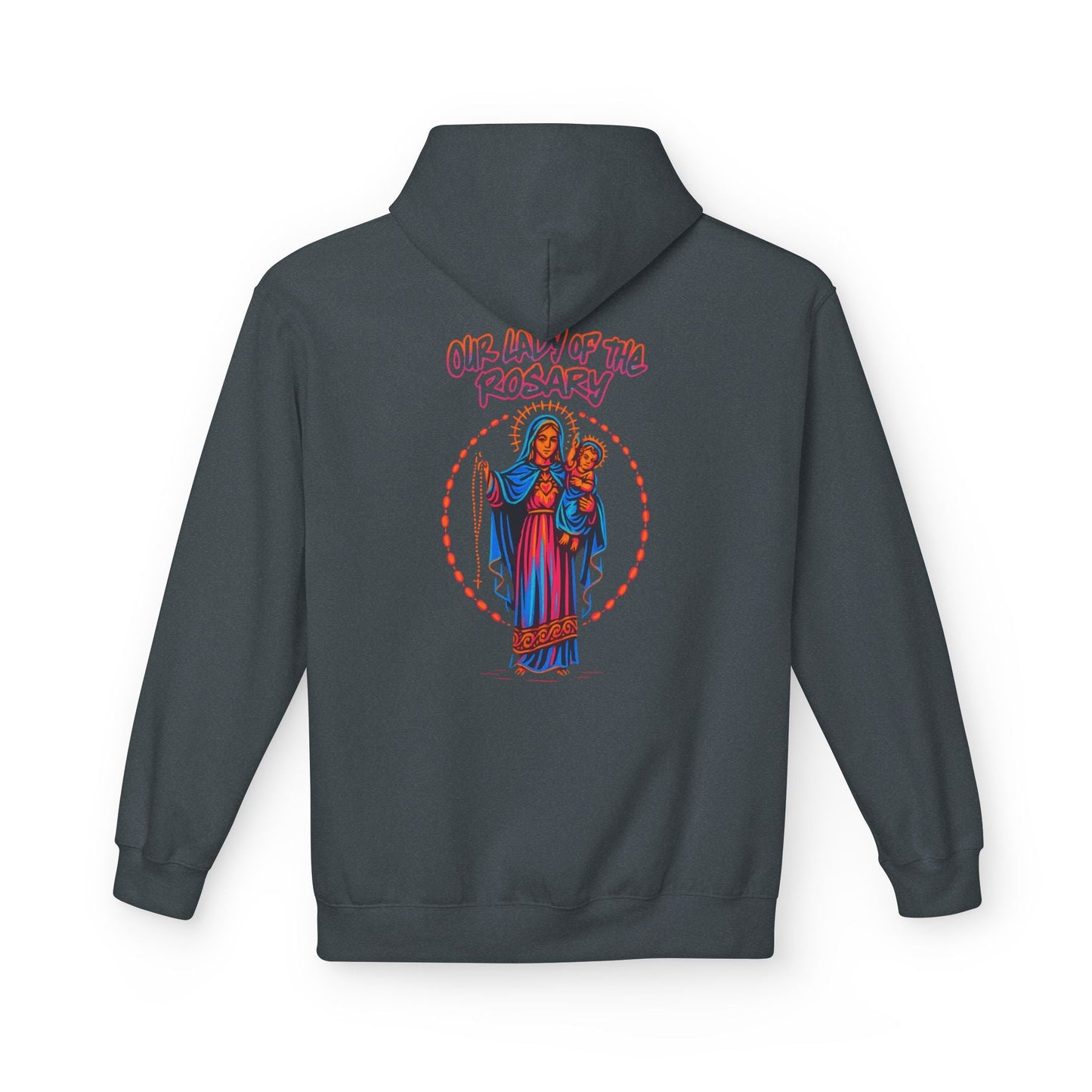 Our Lady of the Rosary | Catholic Hoodie | Marian Faith