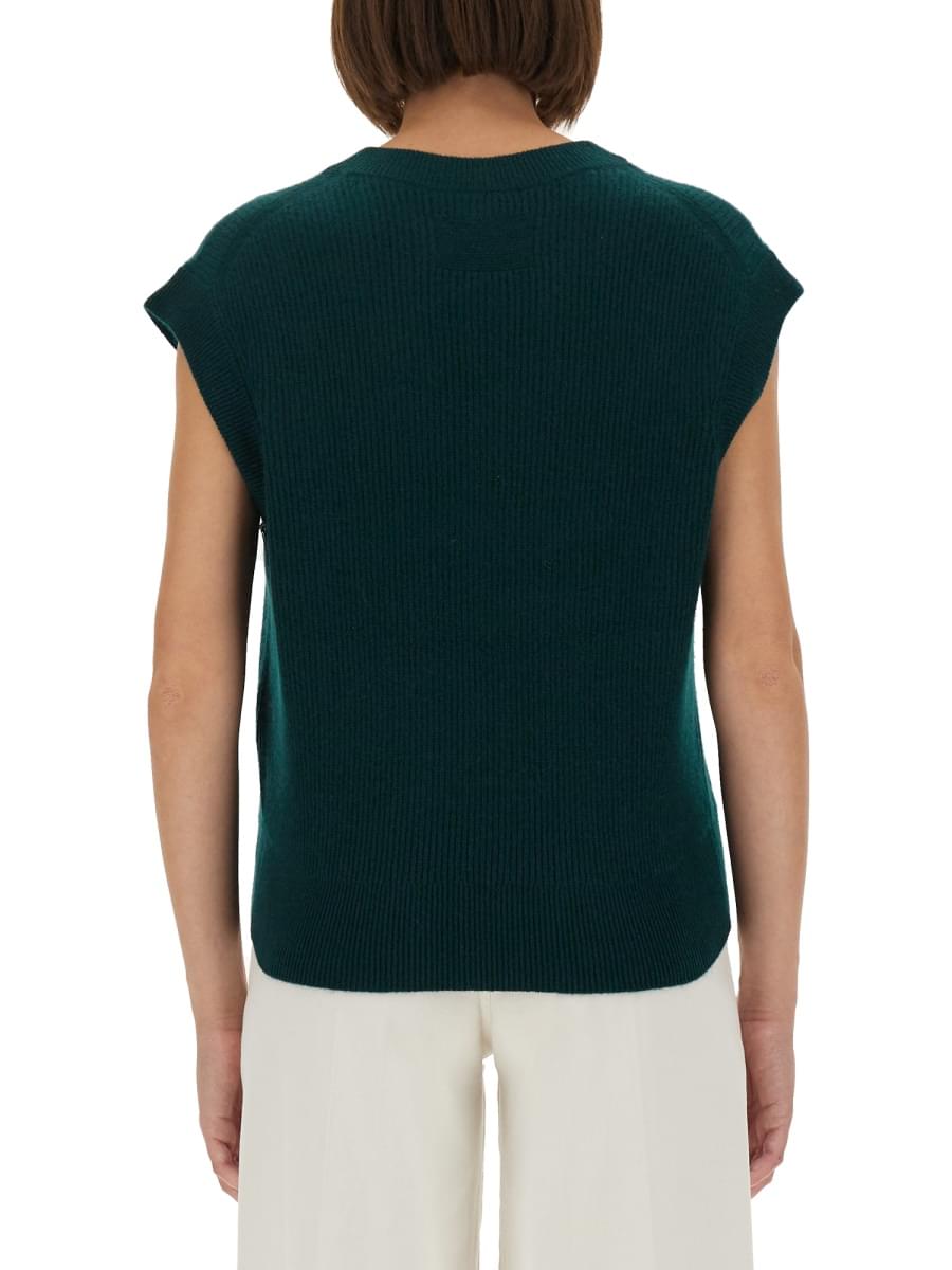 Guest In Residence Women Ribbed Knit Vest
