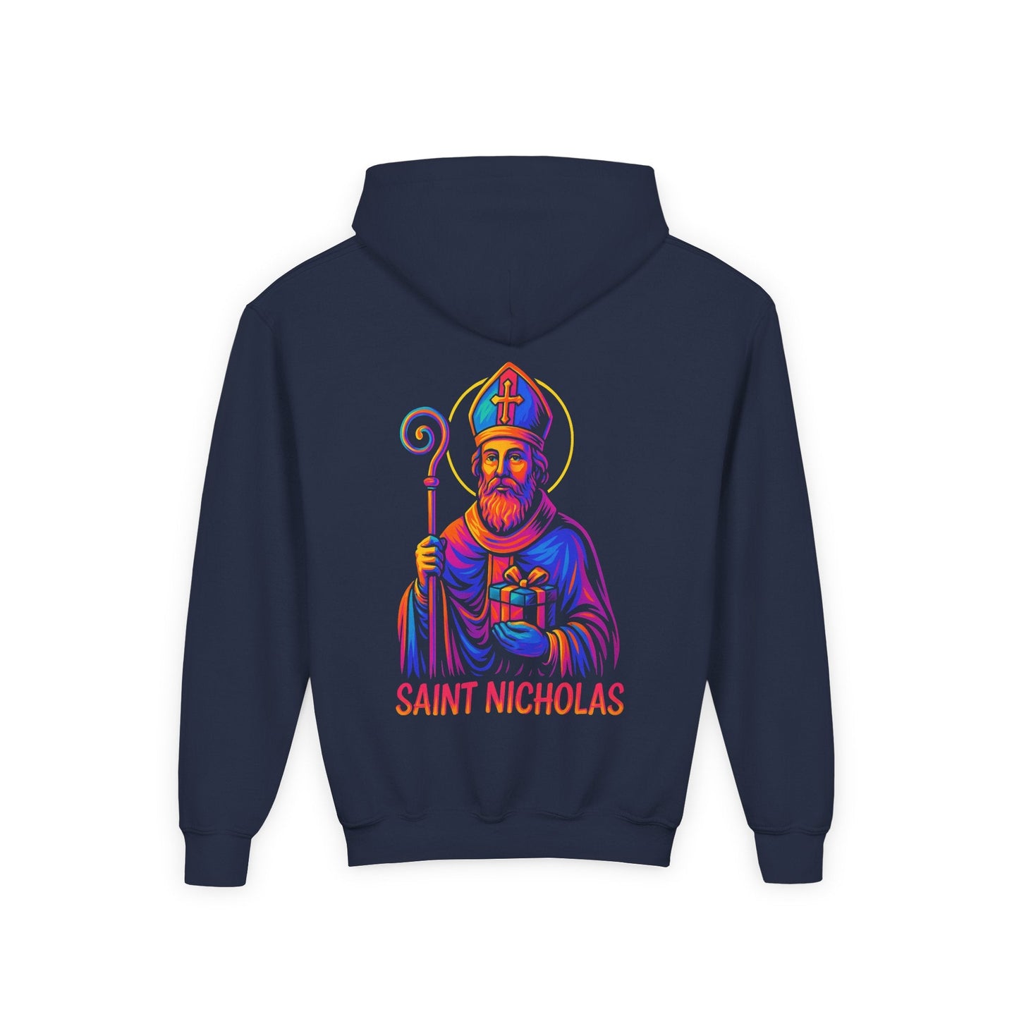St. Nicholas | Kids Catholic Hoodie | Real St. Nick