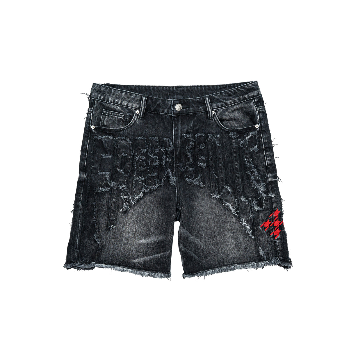 Core Denim Jorts - Black Wash
