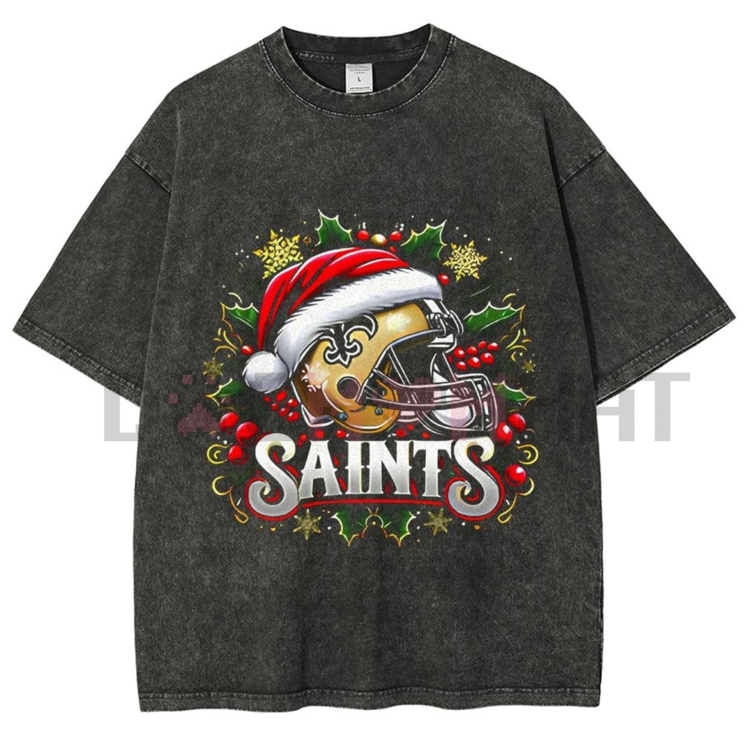 Fun Print Unisex Washed T-Shirt – Oversized Cotton Comfort Retro Streetwear