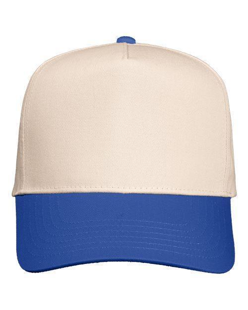 American Honey Embroidered Adjustable Five-Panel Twill Hat