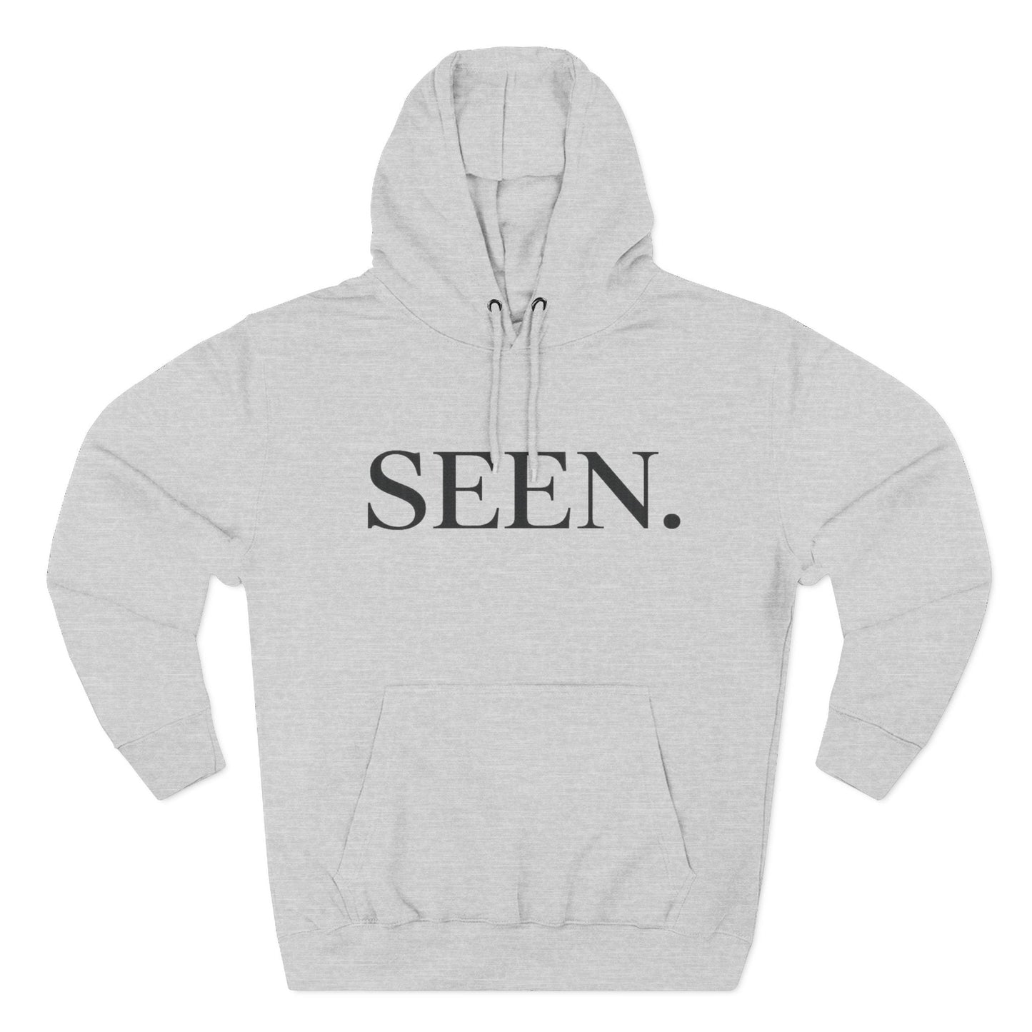 SEEN. Hoodie — Black Ink Edition