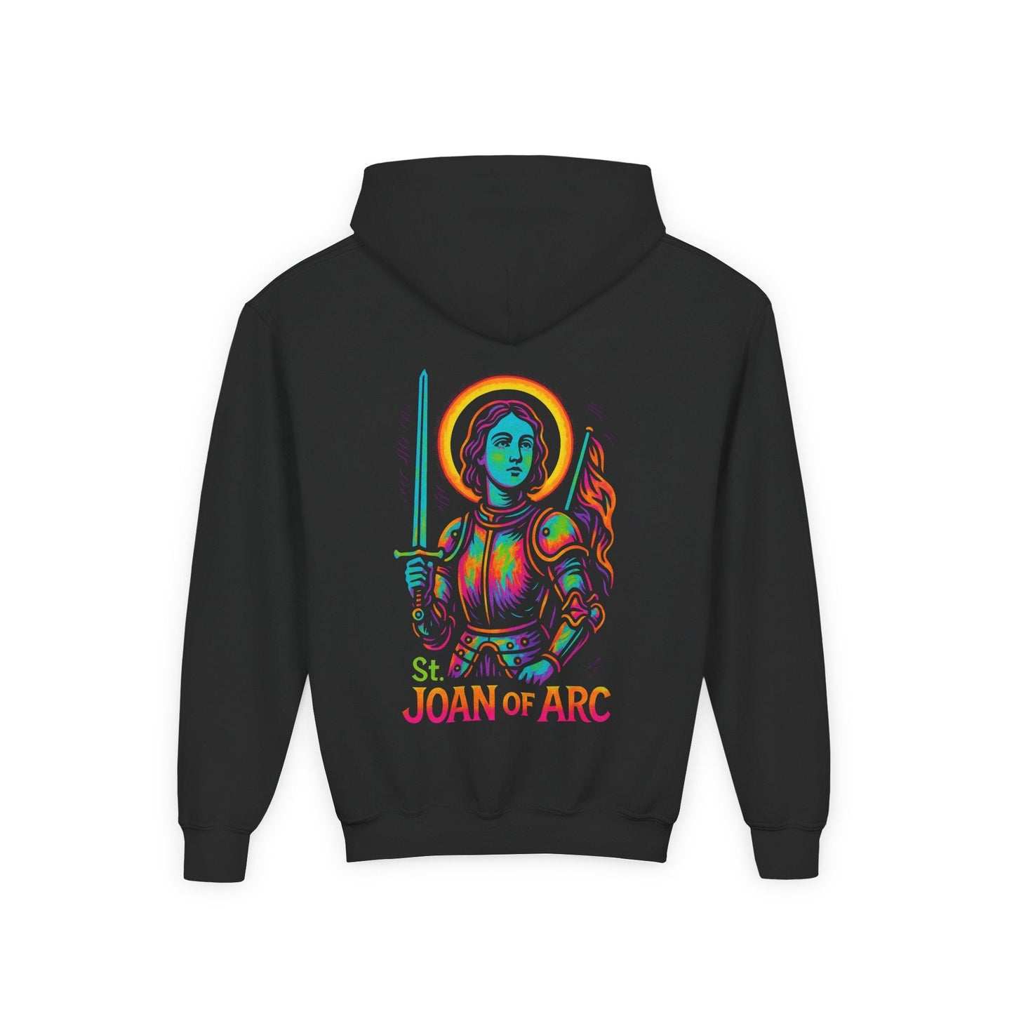 St. Joan of Arc | Kids Catholic Hoodie | Warrior Saint