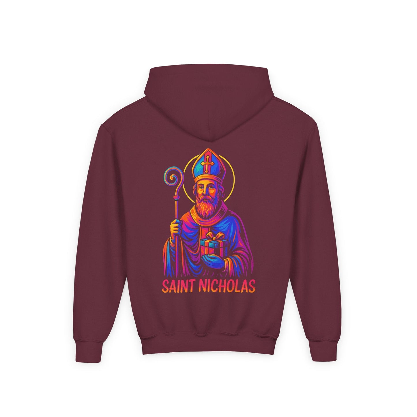 St. Nicholas | Kids Catholic Hoodie | Real St. Nick