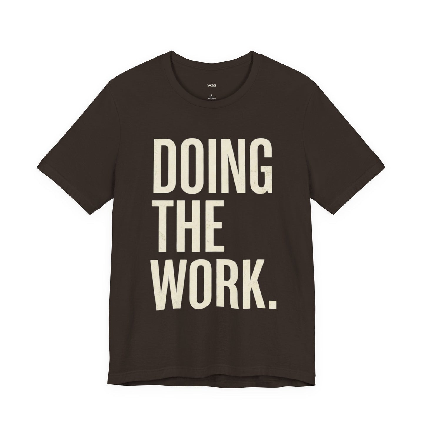 Doing The Work Tee — SEEN. Identity Collection