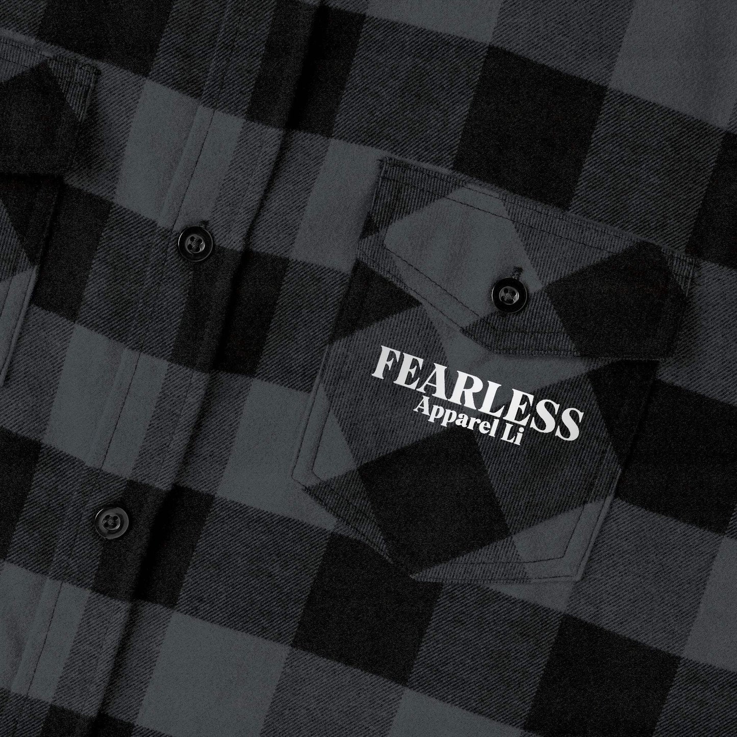 FearlessLi Flannel Shirt