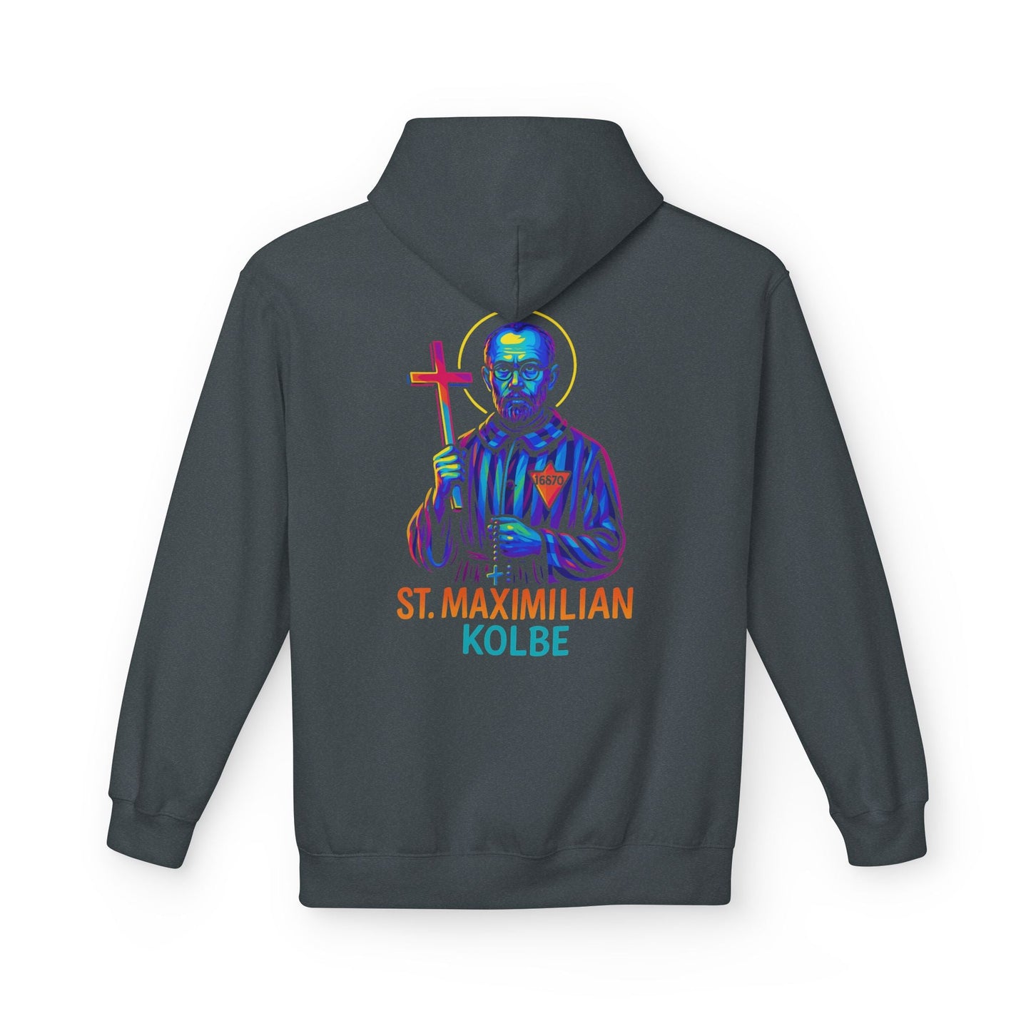 St. Maximilian Kolbe | Catholic Hoodie | Auschwitz Martyr