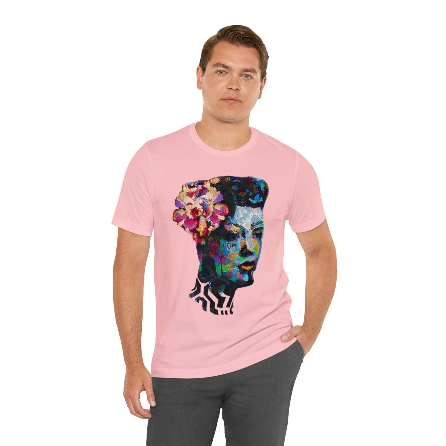 Billie Radical Unisex High End Cotton Short Sleeve Tee HUE+MAN Collective