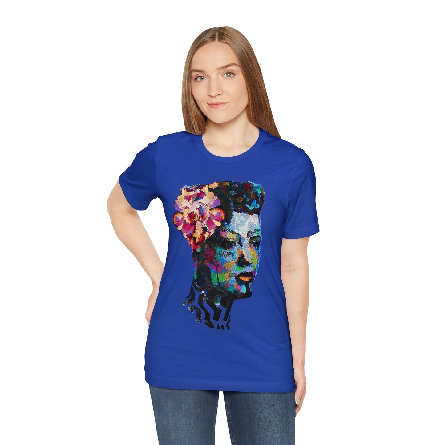 Billie Radical Unisex High End Cotton Short Sleeve Tee HUE+MAN Collective
