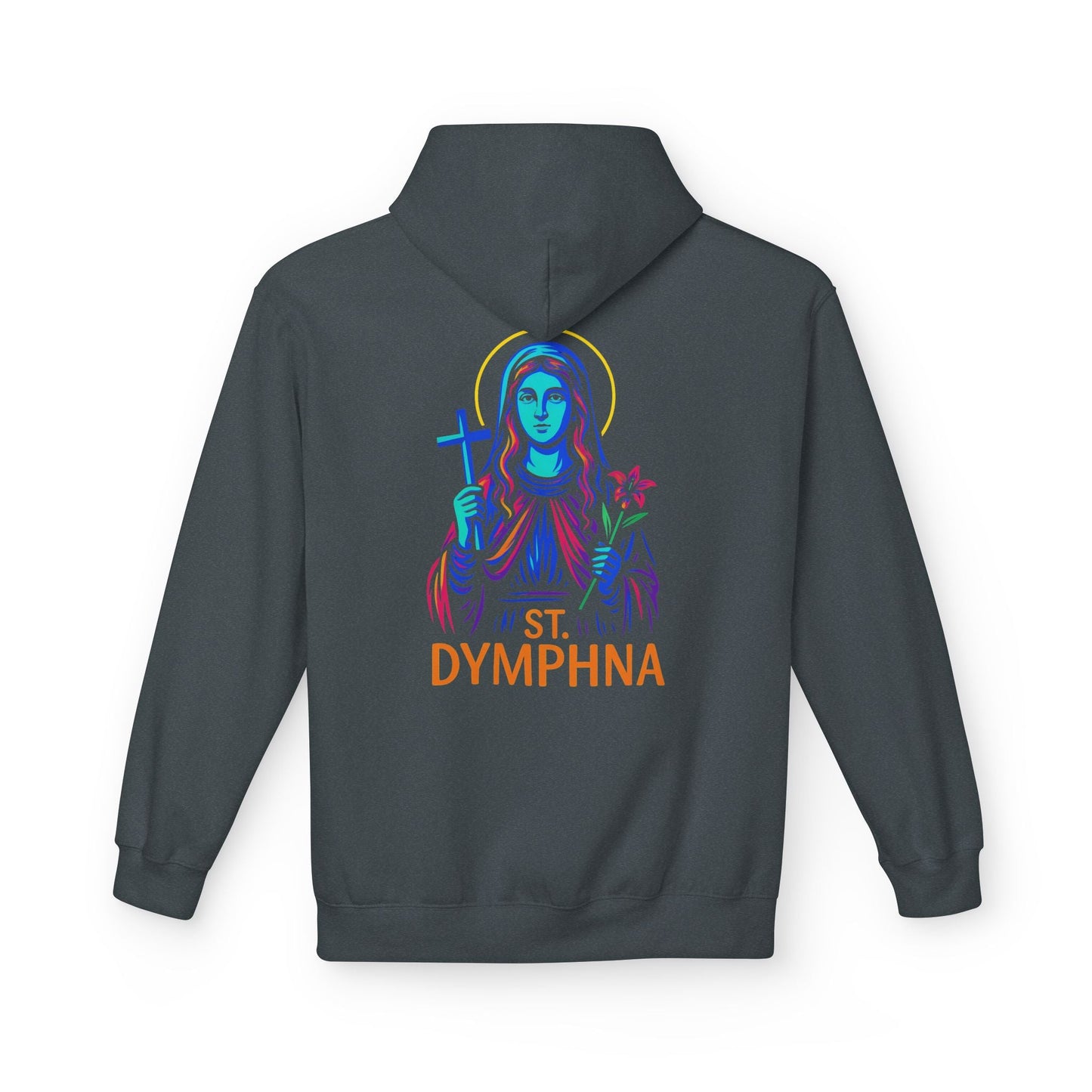 St. Dymphna | Catholic Hoodie | Mental Health Patroness