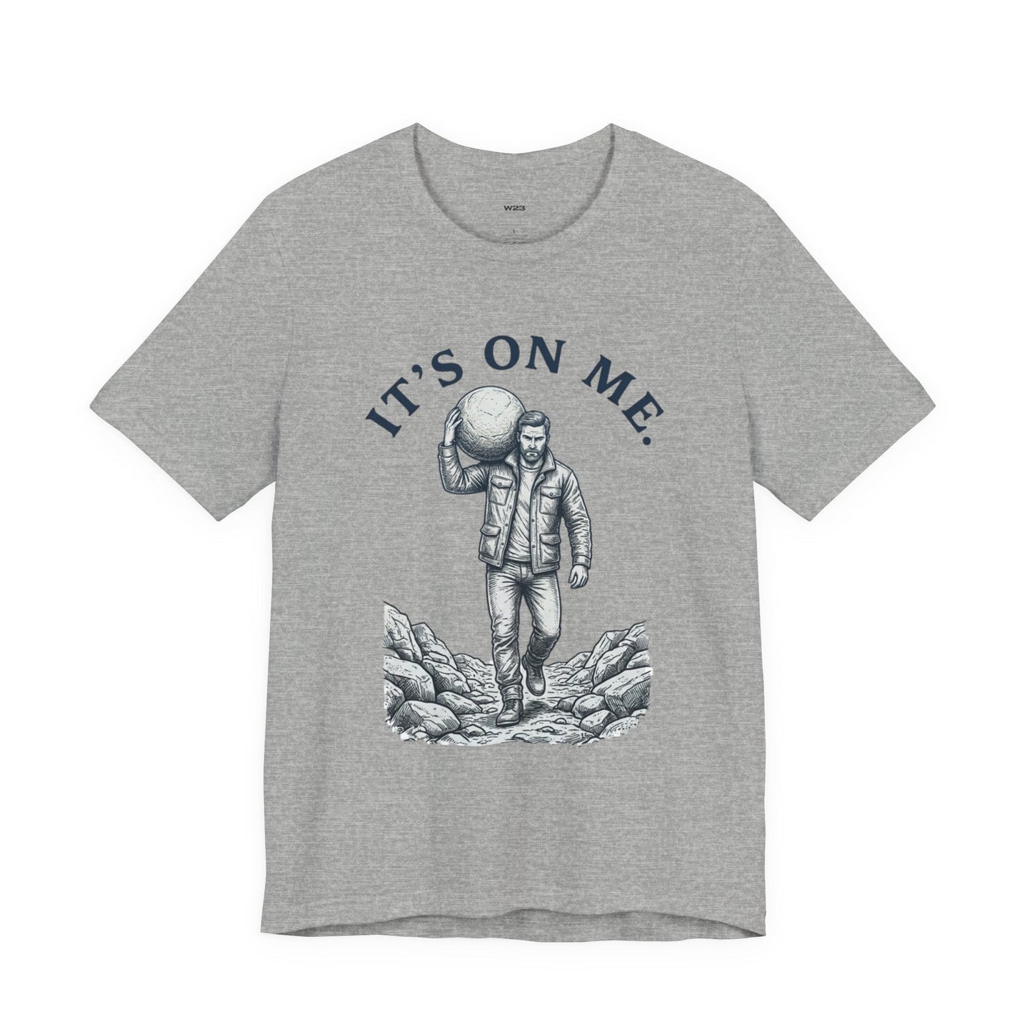 It's On Me Tee — Vintage Atlas Man Graphic T-Shirt | Wear Your Worship