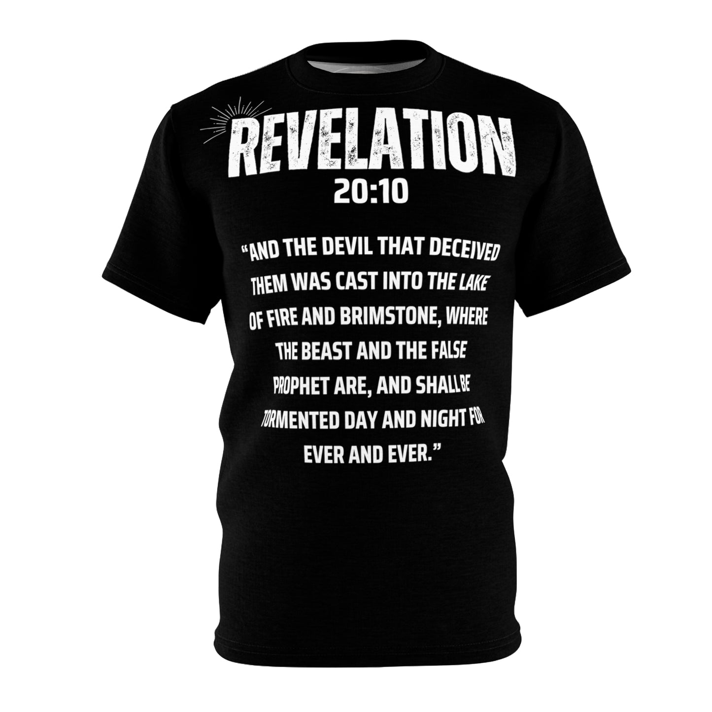 Revelation 20:10 Unisex Tee