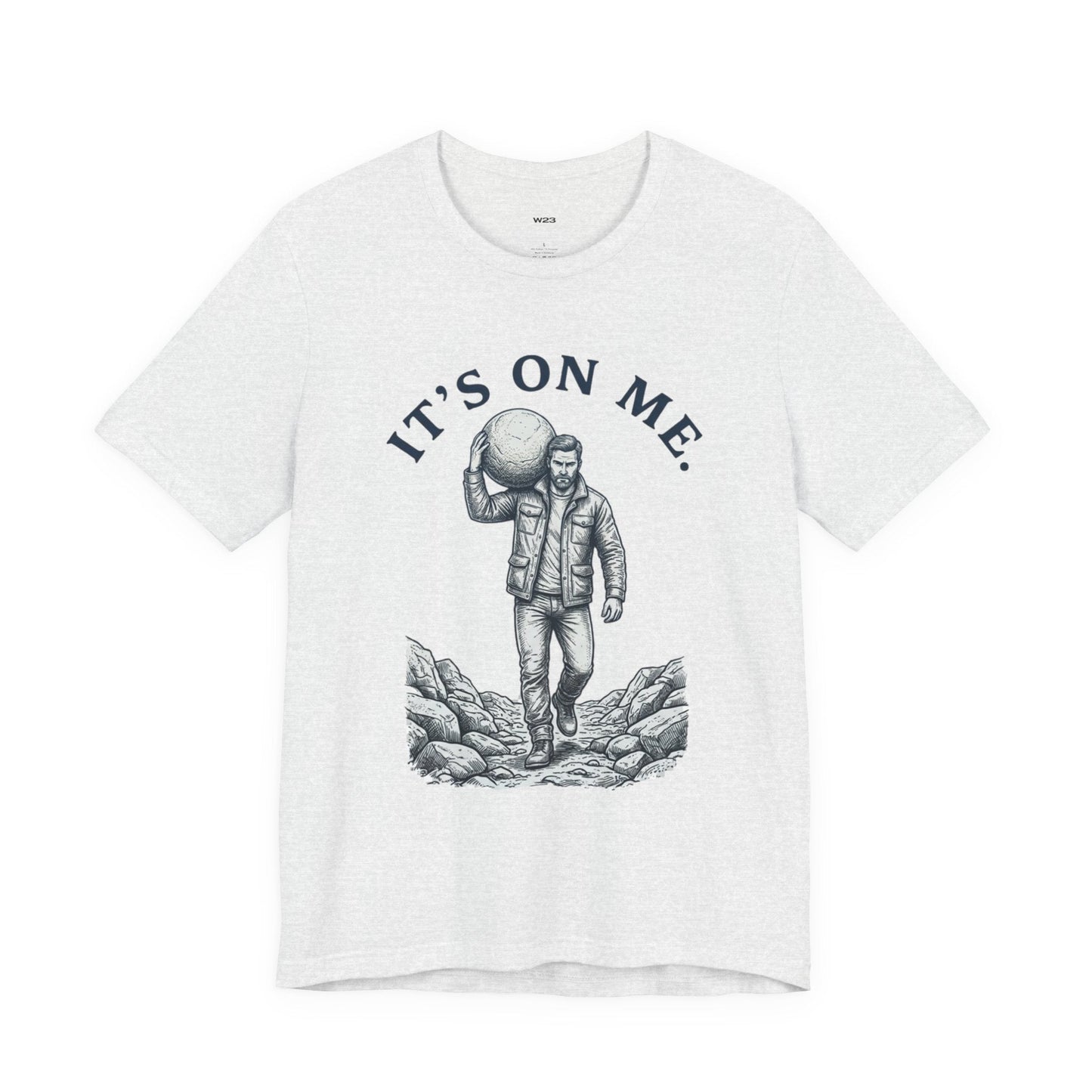 It's On Me Tee — Vintage Atlas Man Graphic T-Shirt | Wear Your Worship