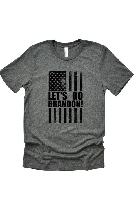 Lets Go Brandon Flag Tee
