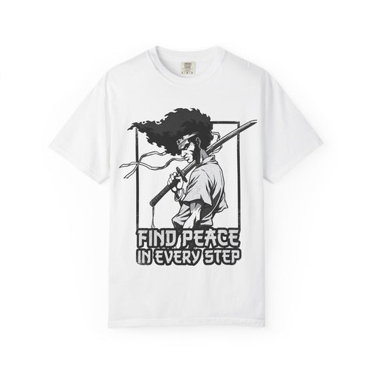 Afro samurai peace T-shirt