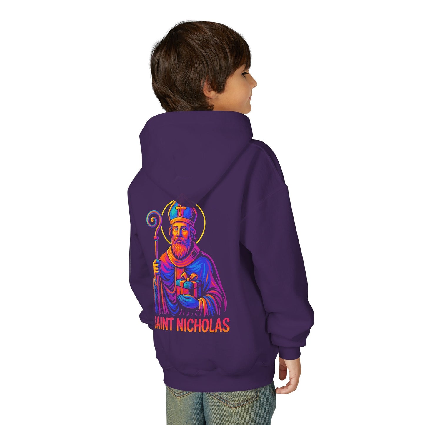 St. Nicholas | Kids Catholic Hoodie | Real St. Nick