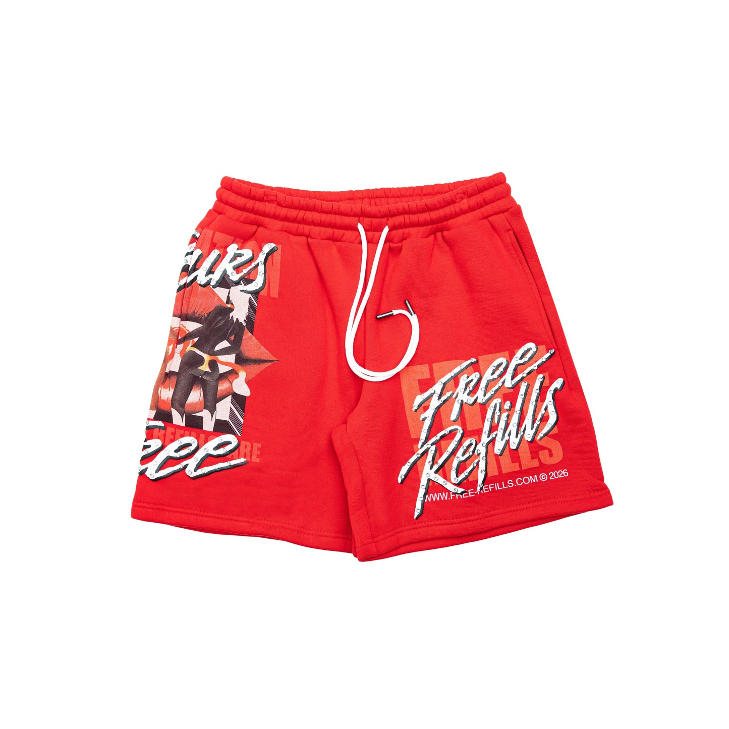 Temptation Shorts - Red