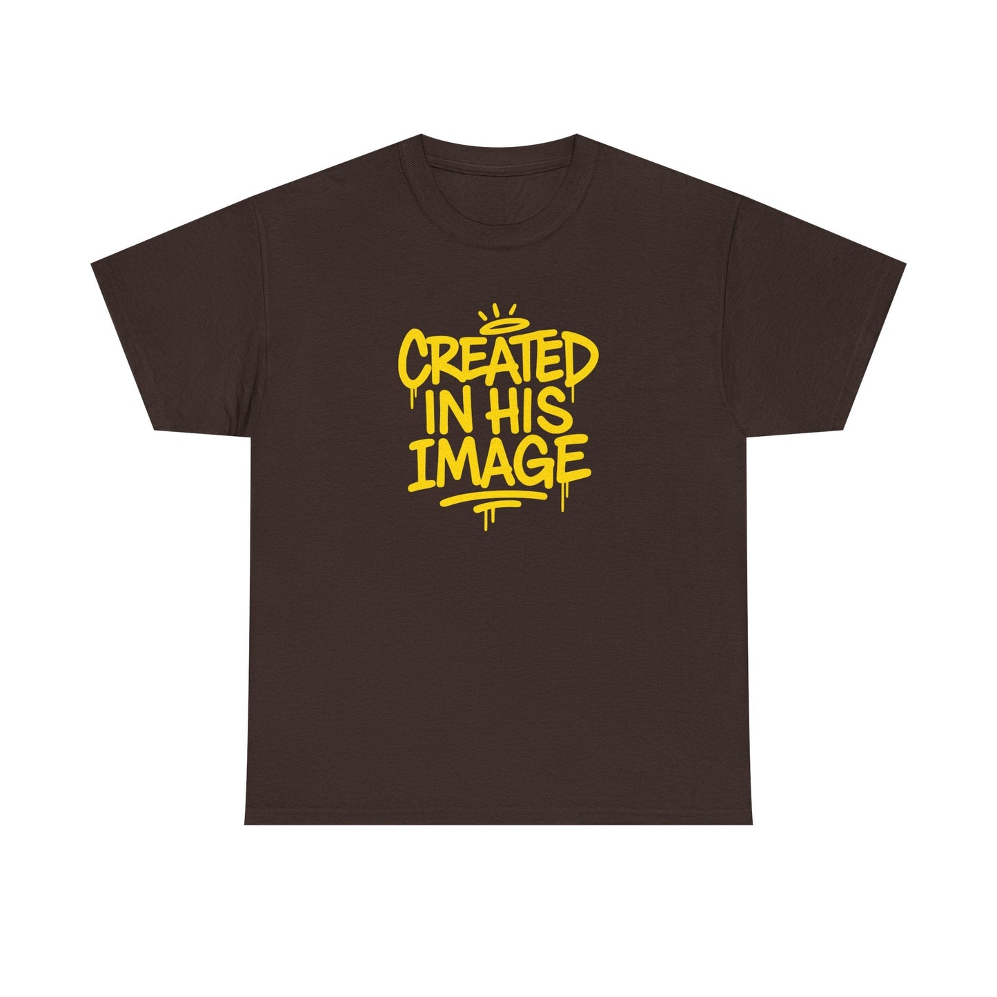 Created In His Image T-Shirt — Genesis 1:27 Inspirational Graphic Tee