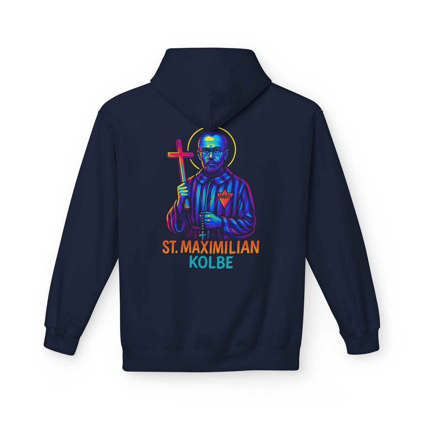 St. Maximilian Kolbe | Catholic Hoodie | Auschwitz Martyr
