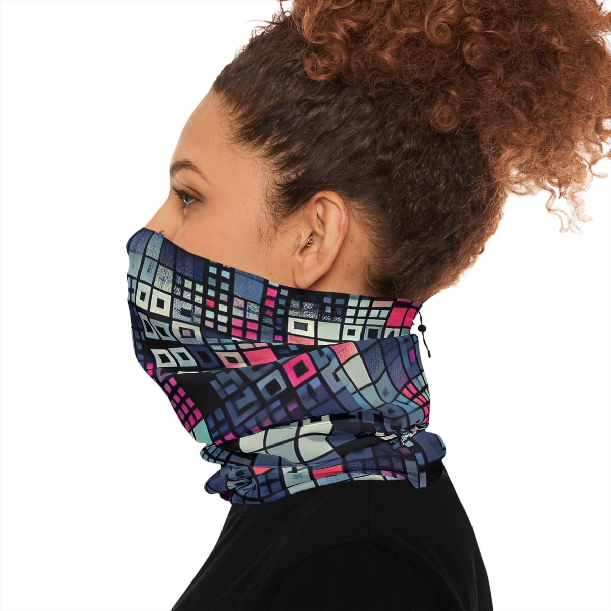 Optical Disarray Anti-Surveillance Face Mask – Vision Distortion Tech
