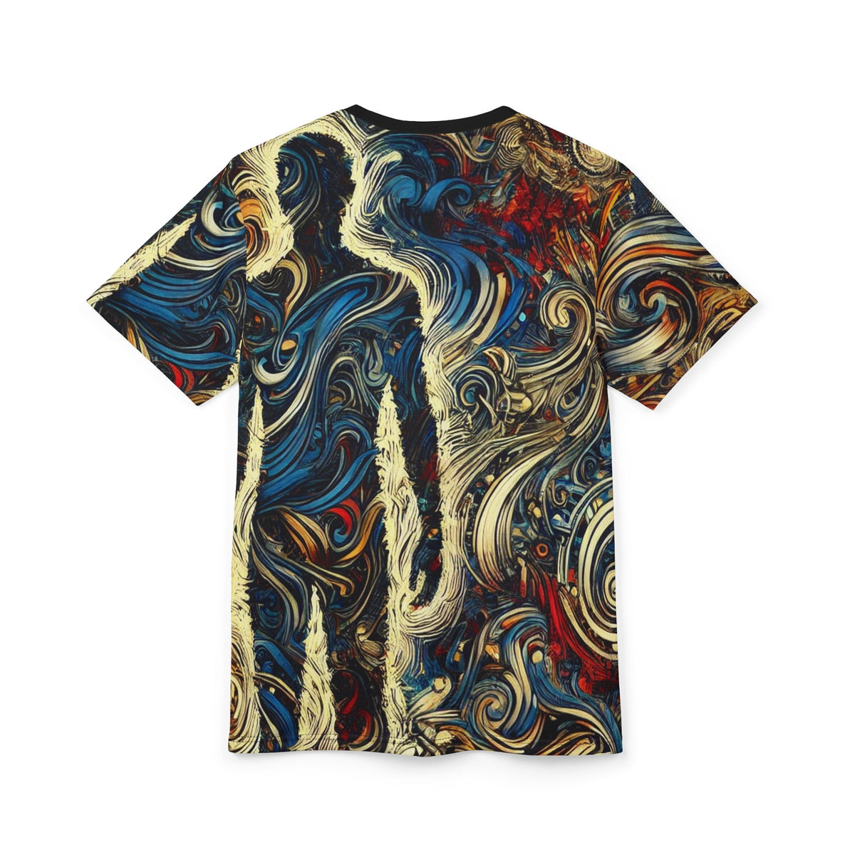Encrypted Horizons Anti-Surveillance Tee Shirt – Adversarial Pattern Clothing