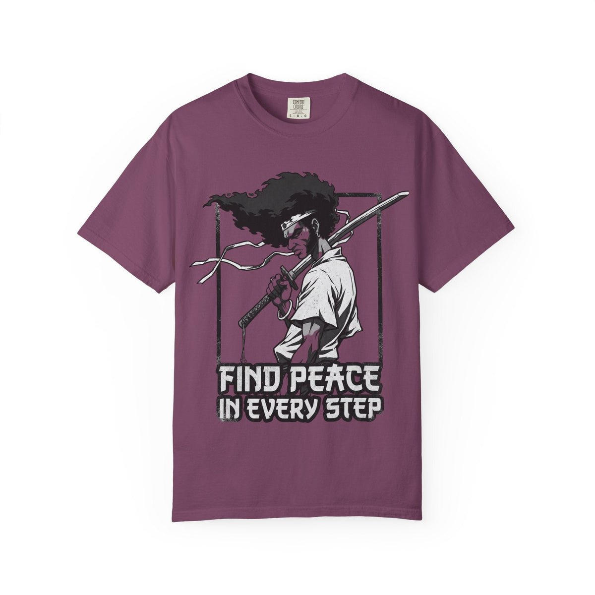 Afro samurai peace T-shirt