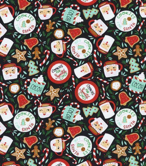 Reverse Christmas Plaid Fabric Applique Embroidered Left Chest Festive Tree Sweatshirt
