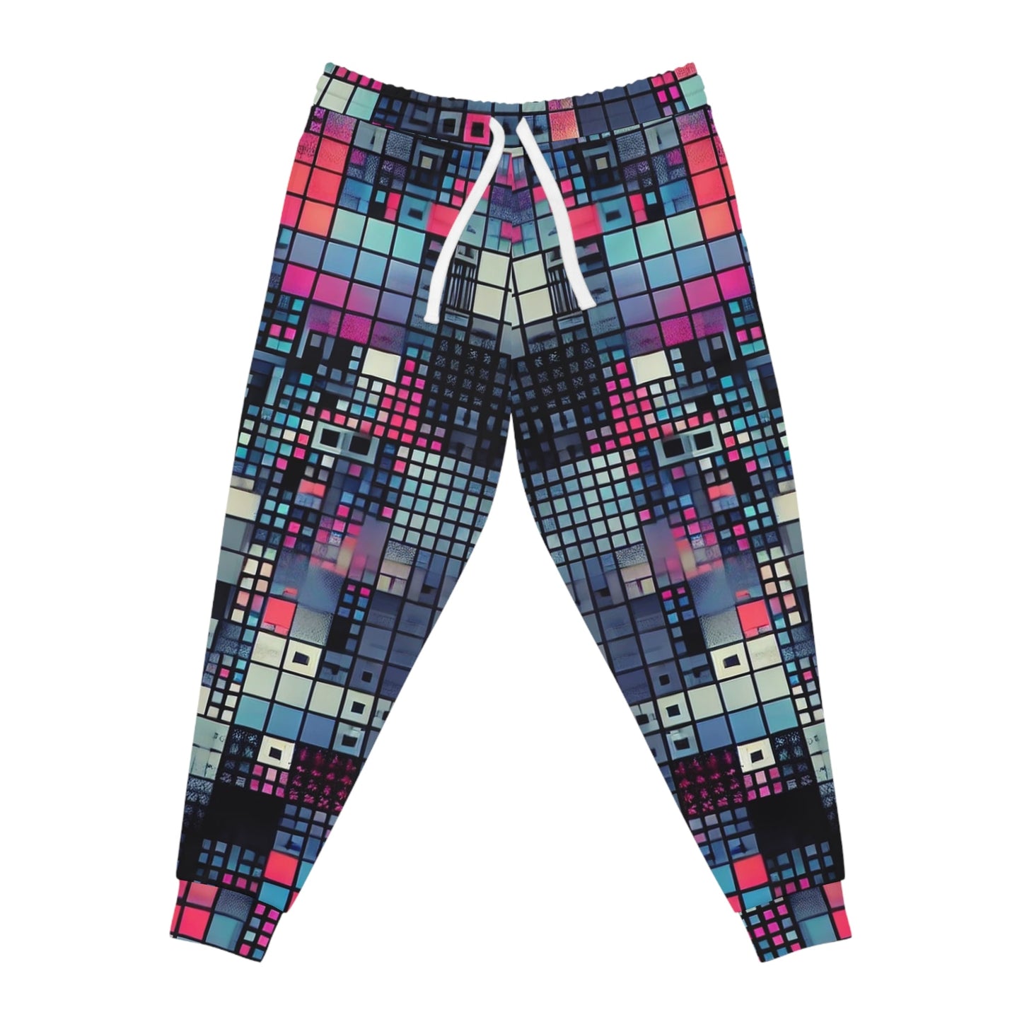 Optical Disarray Anti-Surveillance Joggers – Machine Vision Disruption Pants