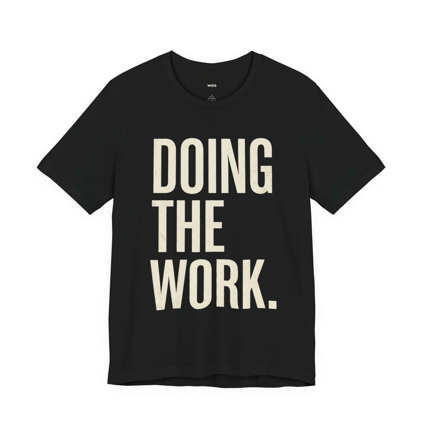 Doing The Work Tee — SEEN. Identity Collection