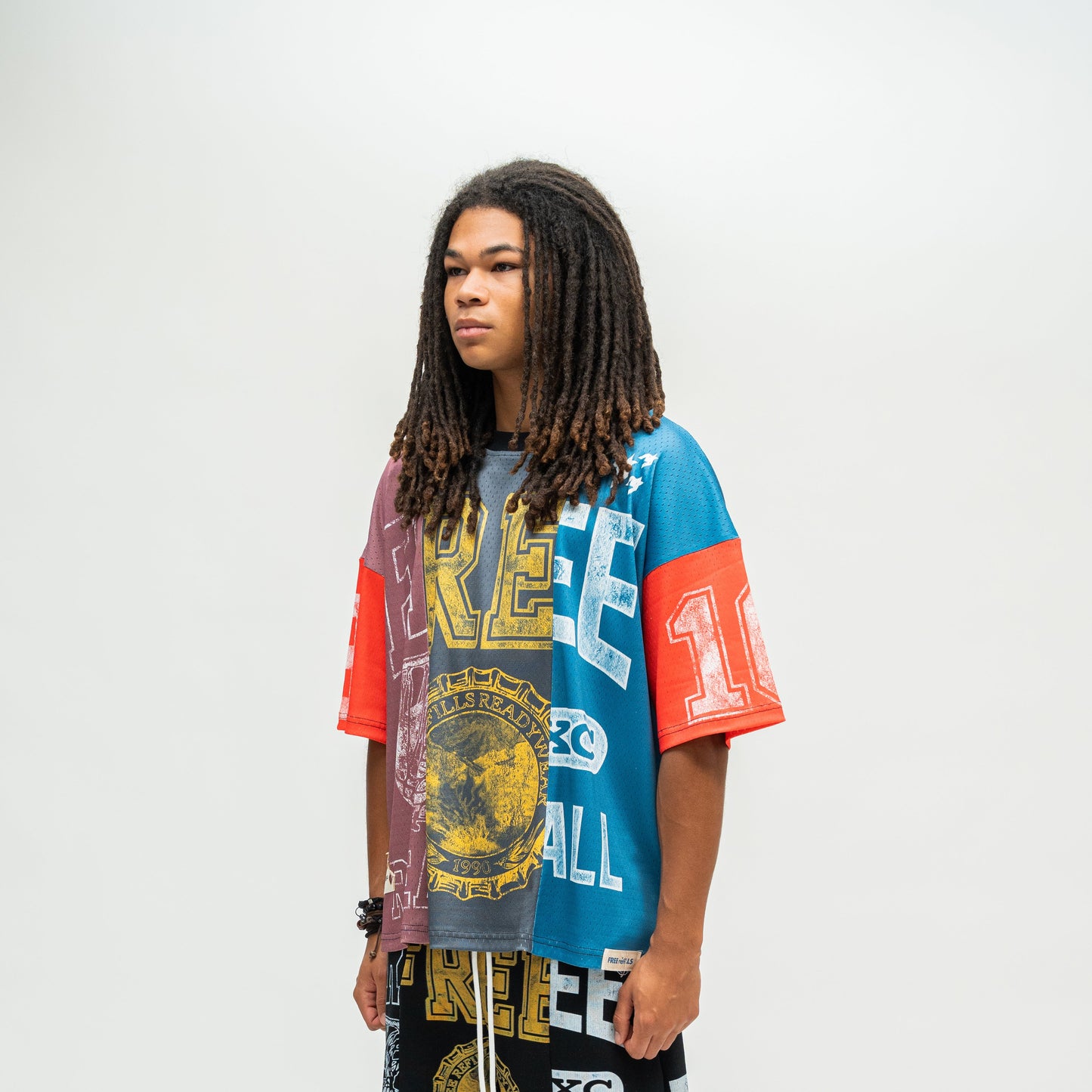 Split Jersey - Black Multi