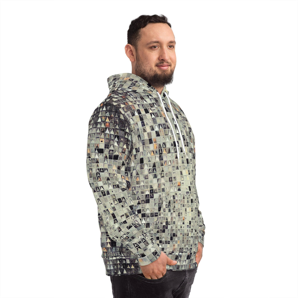 Pixel Disruption Hoodie — Anti-Surveillance Streetwear