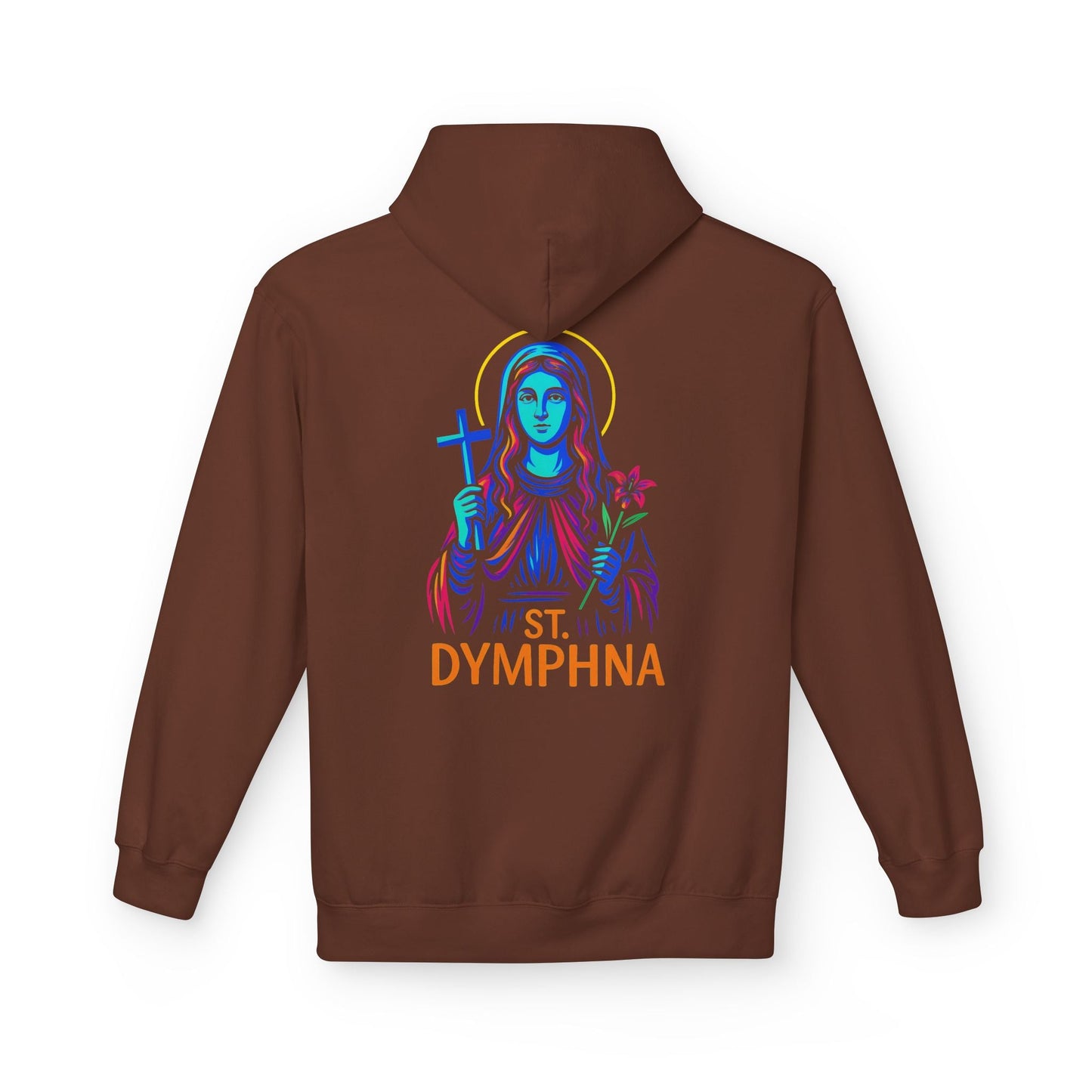 St. Dymphna | Catholic Hoodie | Mental Health Patroness