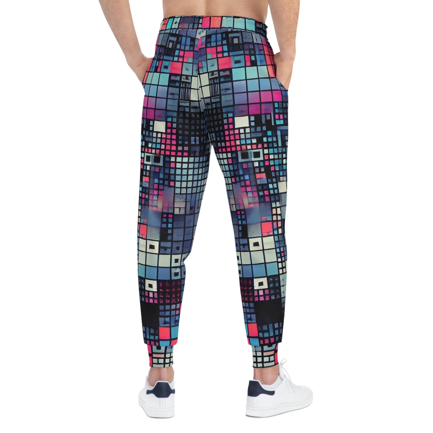 Optical Disarray Anti-Surveillance Joggers – Machine Vision Disruption Pants