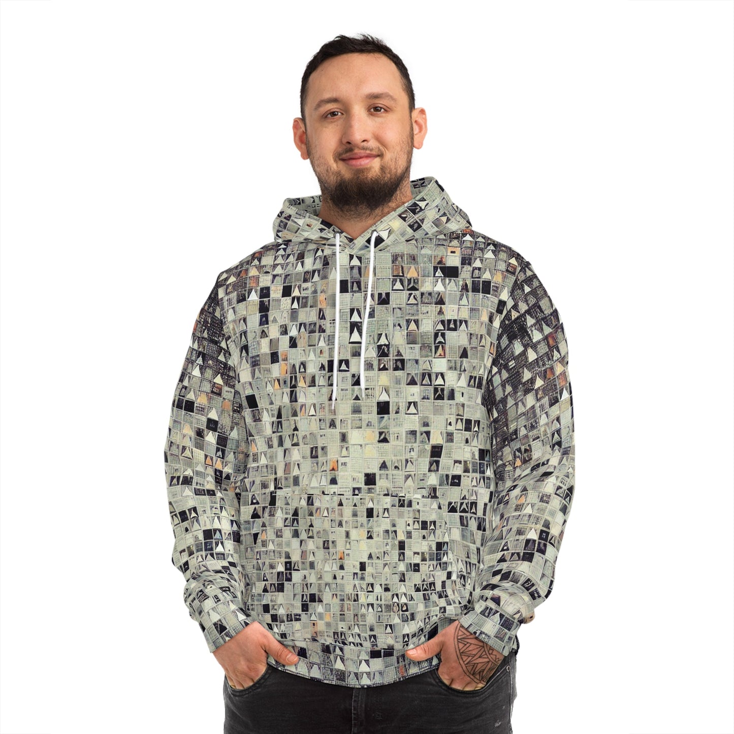 Pixel Disruption Hoodie — Anti-Surveillance Streetwear