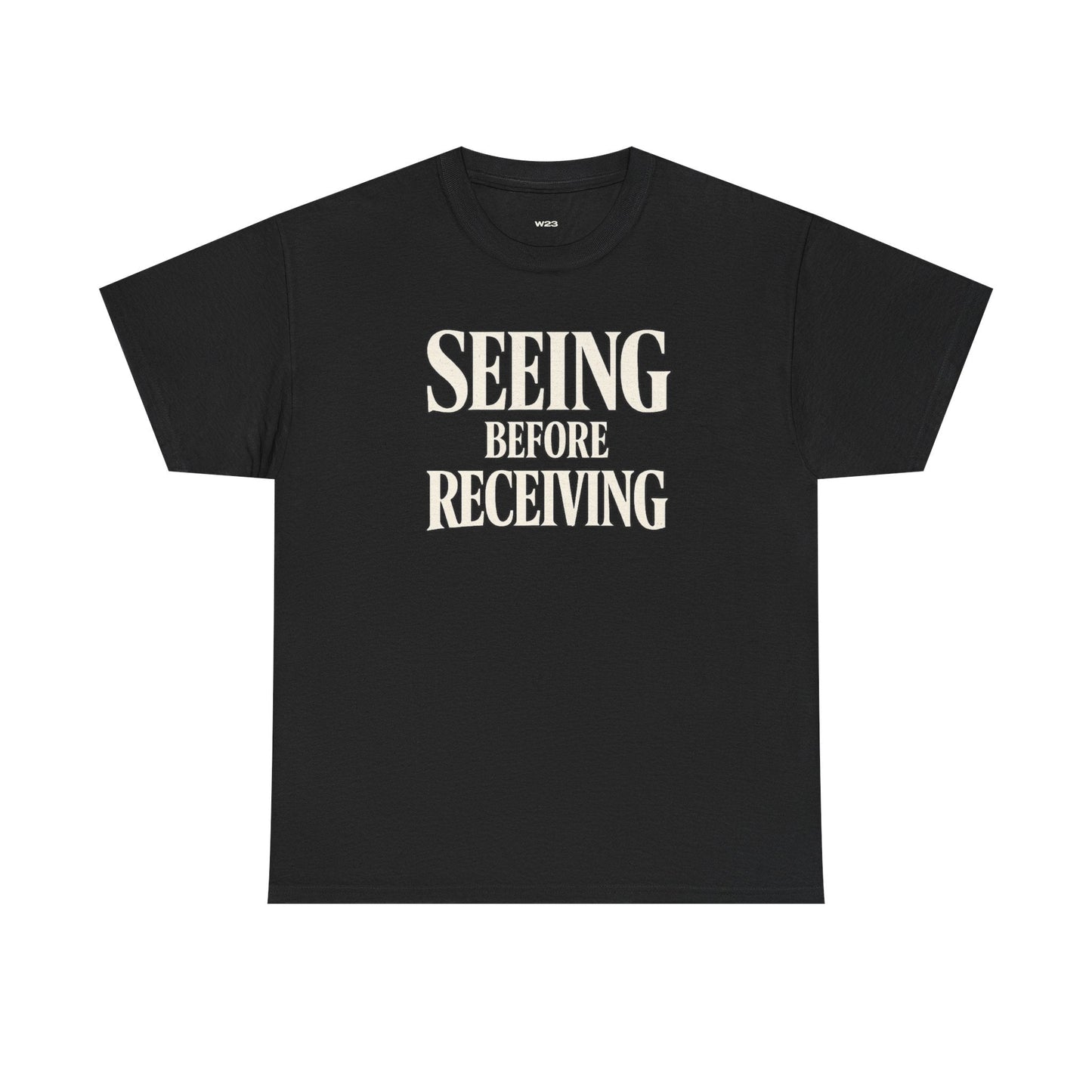 Seeing Before Receiving — Guinness World Records Commemorative Tee