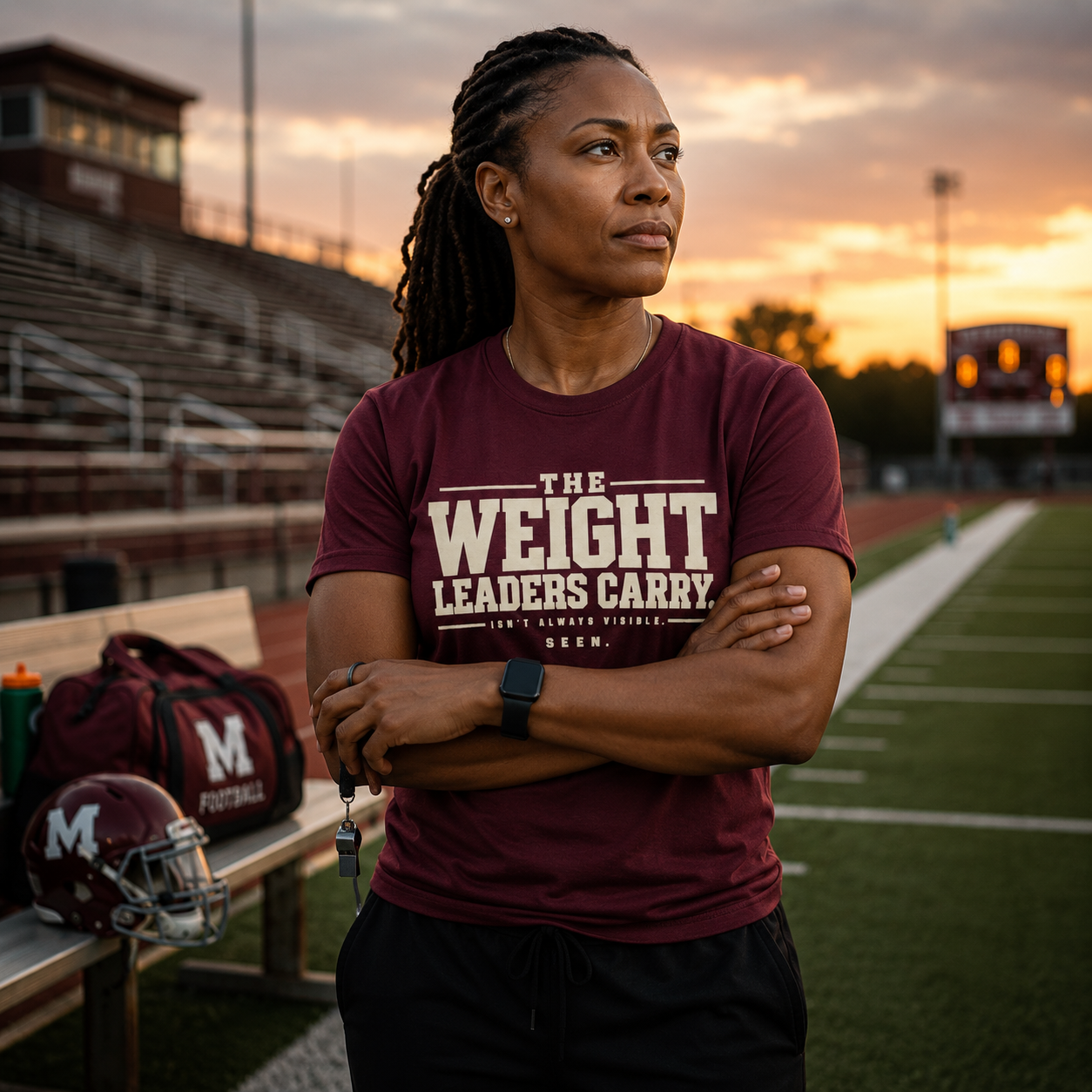 The Weight Leaders Carry Tee — SEEN Movement