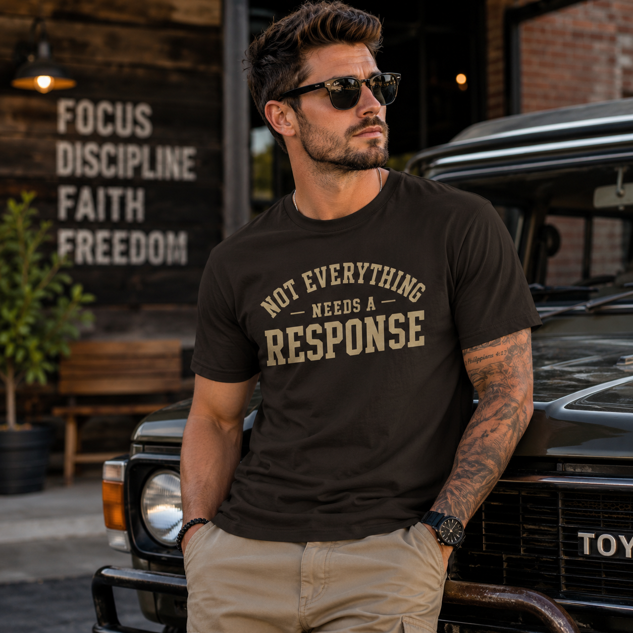 Not Everything Needs a Response Tee — SEEN. Identity Collection