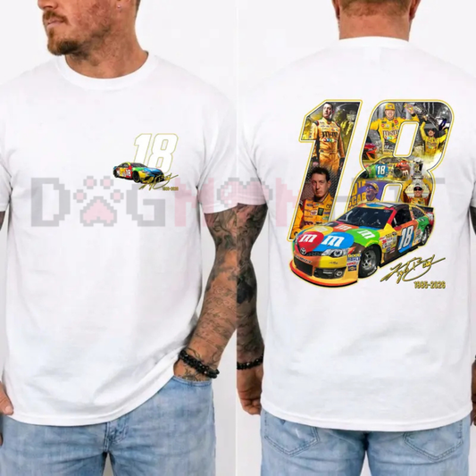 "Rowdy Legend" Kyle Busch #18 Era Tribute T-Shirt