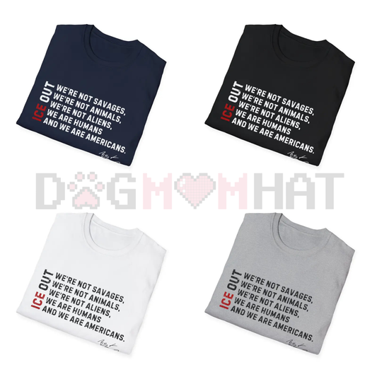 "I.C.E. Out" Political Activist Tee