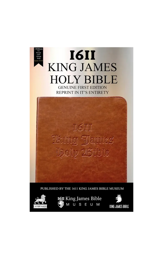 1611 King James Bible - Brown