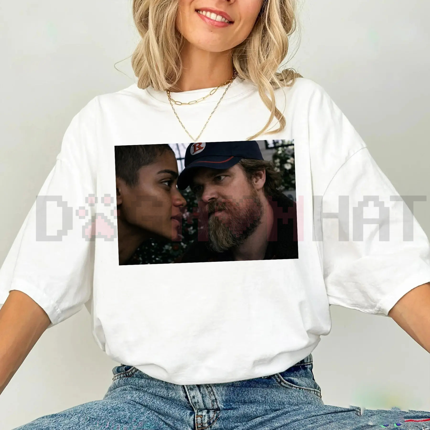 Jim Hopper Hawkins Safety T-Shirt