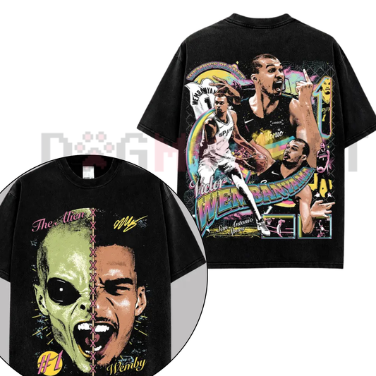 "VW1 Alien Era" T-Shirt – Vintage San Antonio Basketball Tee