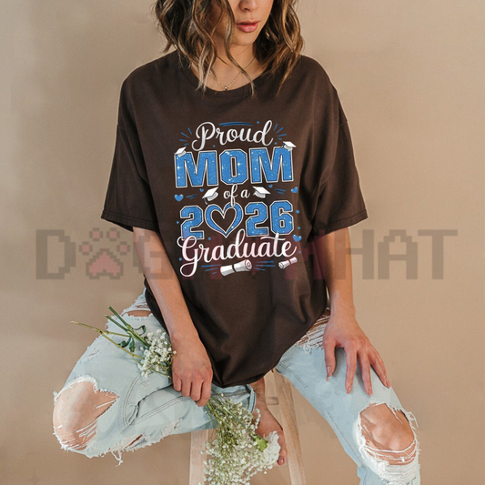 Class of 2026 Graduation & Senior Mom T-Shirt