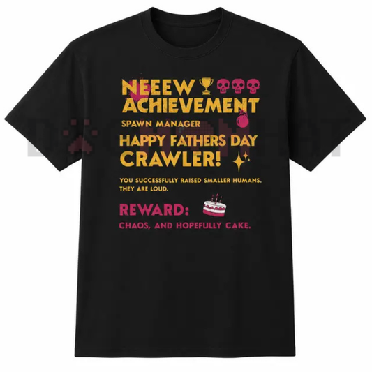 "Spawn Manager" Funny Gamer Father's Day T-Shirt