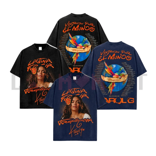 "Viajando Por El Mundo" Tropitour T-Shirt
