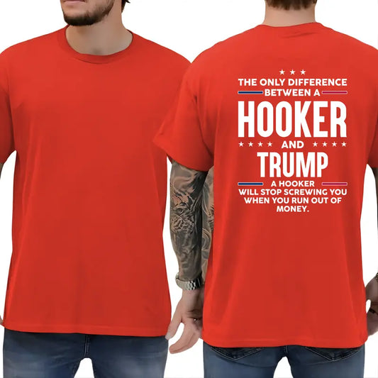 "The Only Difference" Political Satire T-Shirt