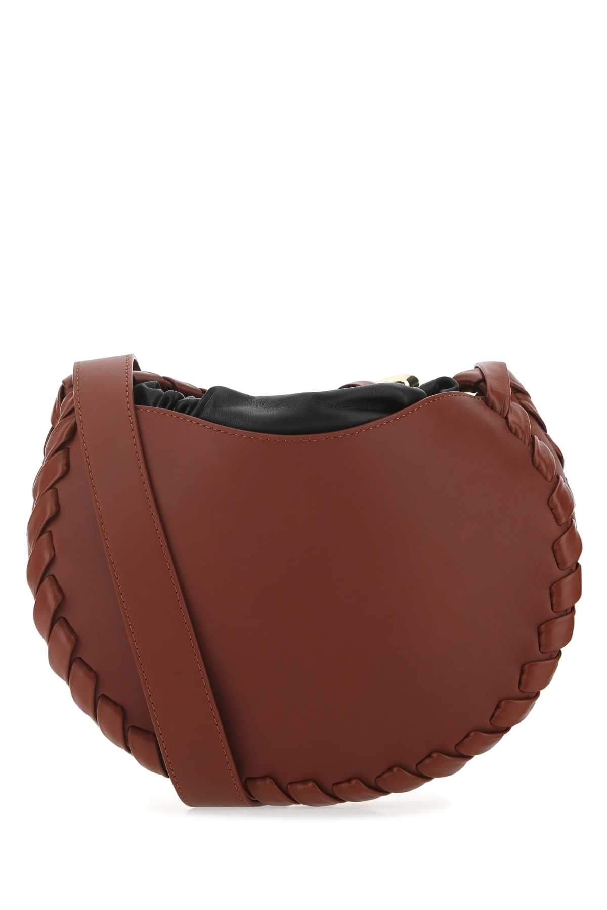 Chloe Women Brick Leather Small Mate Crossbody Bag